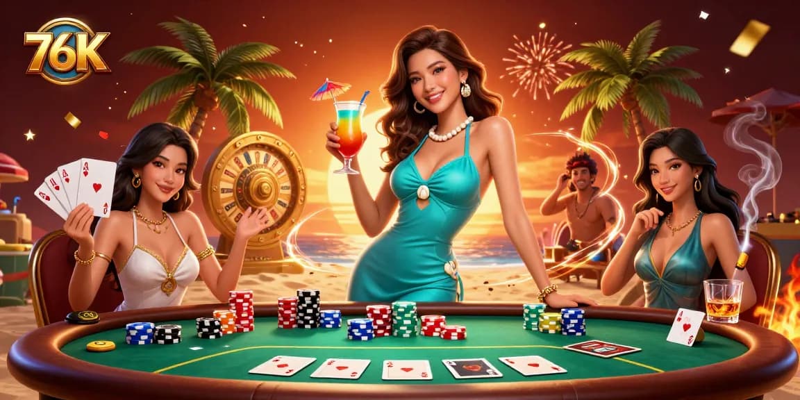 Join the fun at 76K playing exciting games with vibrant design and interactive environments.