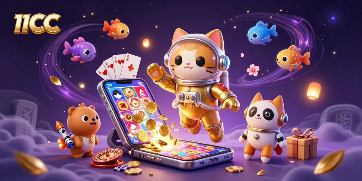 Experience thrilling action with 11CC's vibrant slot games and dynamic characters in a stunning universe.