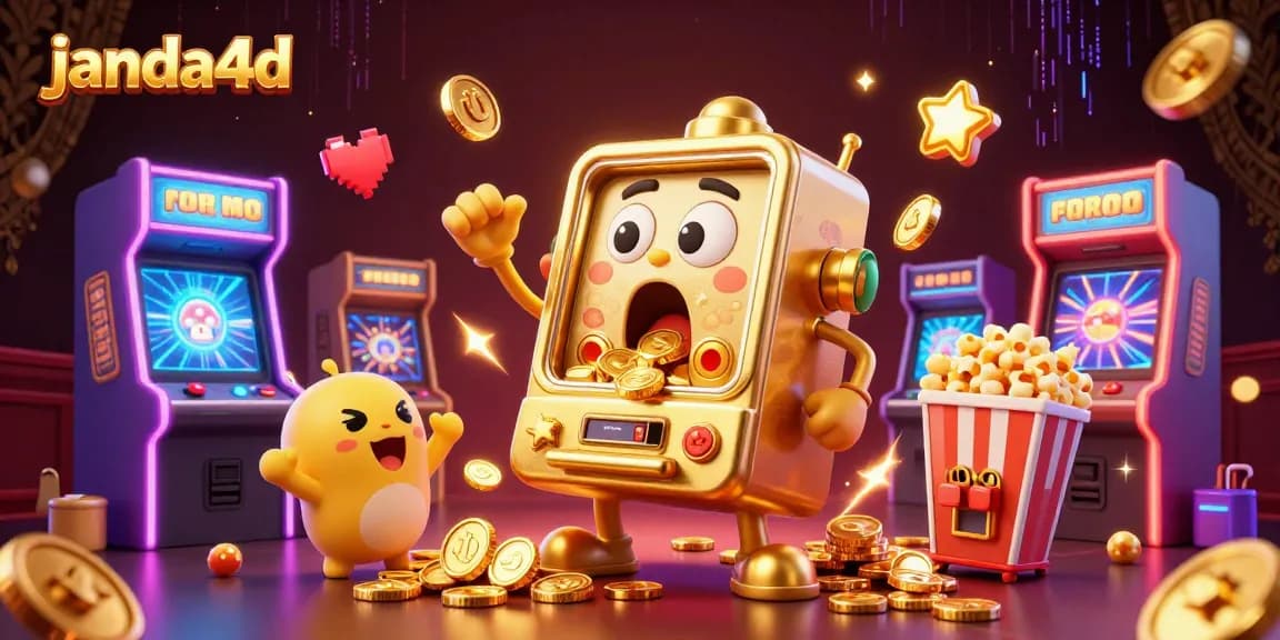 Janda4D menghibur pemain dengan slot emas ceria dan permainan arcade penuh warna