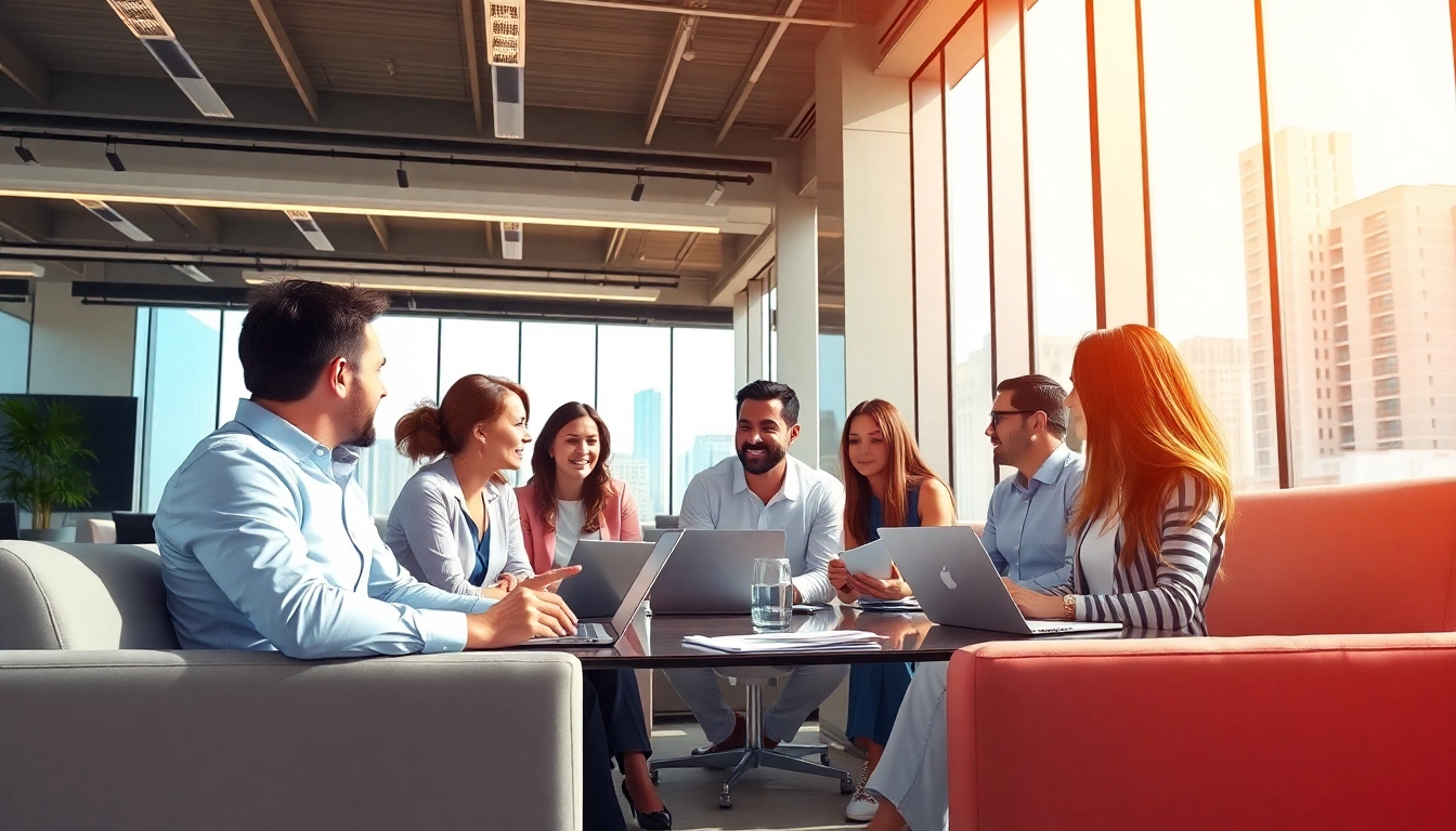 Erleben Sie spannende Einblicke auf https://alvionz.de/ mit einem engagierten Team in moderner Büroumgebung.