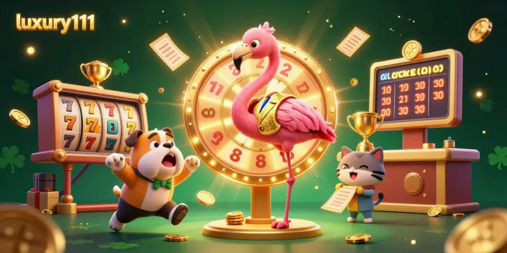 Menangkan jackpot di luxury111 dengan slot reels dan mascot menyenangkan.