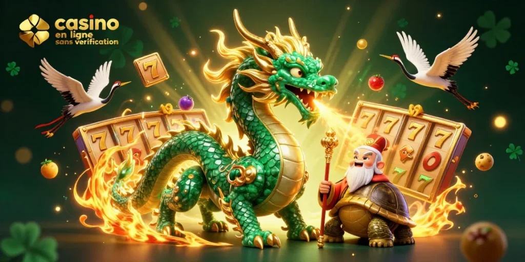 Découvrez les sensations des jeux de casino en ligne sans vérification avec des dragons et des cerfs-volants !