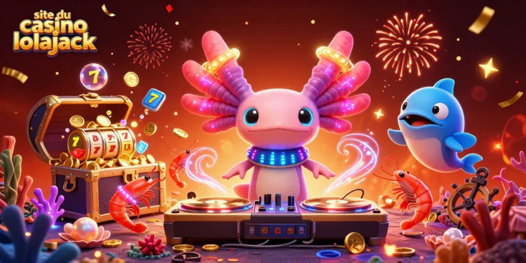 Experience the thrill at the site du casino lolajack with vibrant underwater scenes featuring exciting gameplay elements and characters.