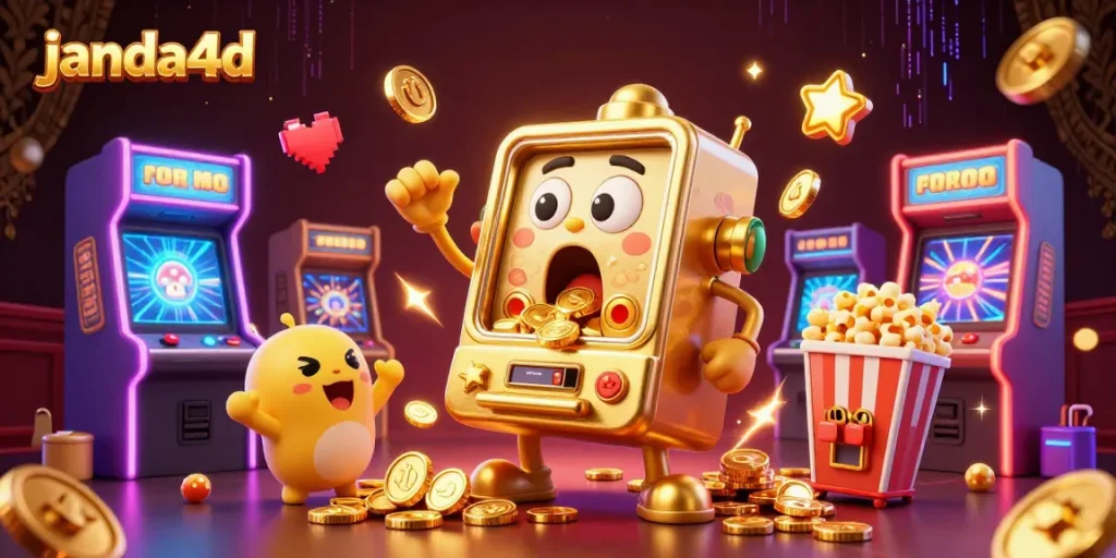Janda4D menghibur pemain dengan slot emas ceria dan permainan arcade penuh warna