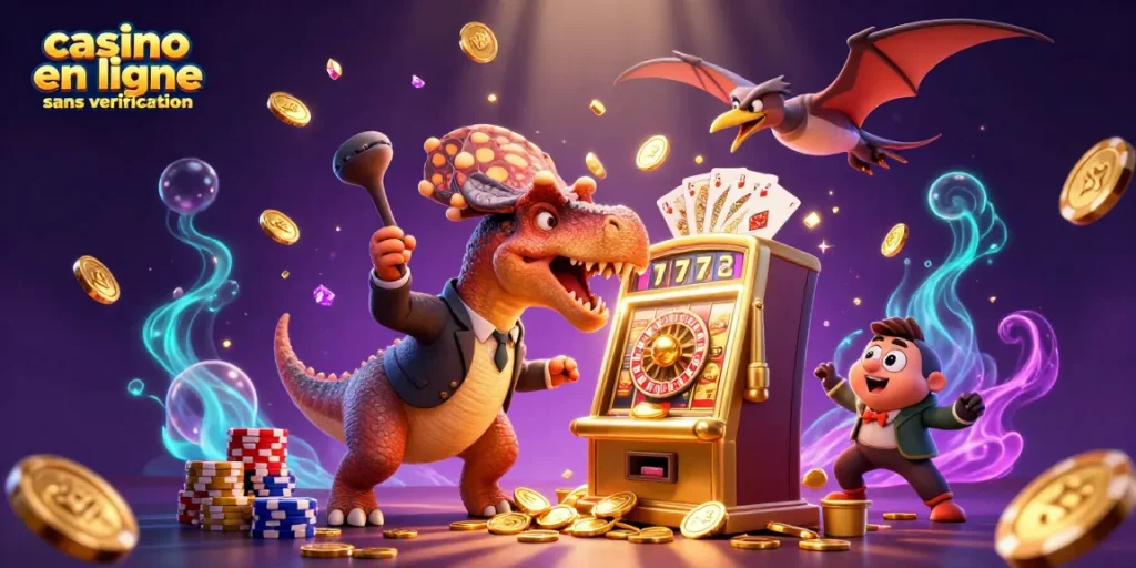 Jouer sur le casino en ligne sans vérification pour gagner des jackpots en toute liberté.