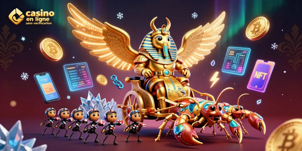 Profitez de jeux captivants sur un casino en ligne sans vérification avec une ambiance dynamique et colorée.