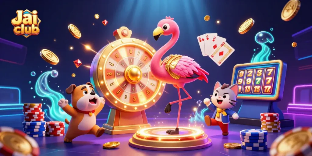 Experience the thrilling gaming adventure on Jai club with exciting prizes and vibrant casino action!