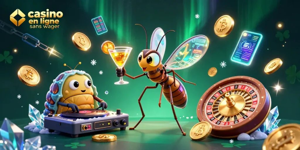 Découvrez le casino en ligne sans wager avec des personnages colorés et des éléments de jeu dynamiques !